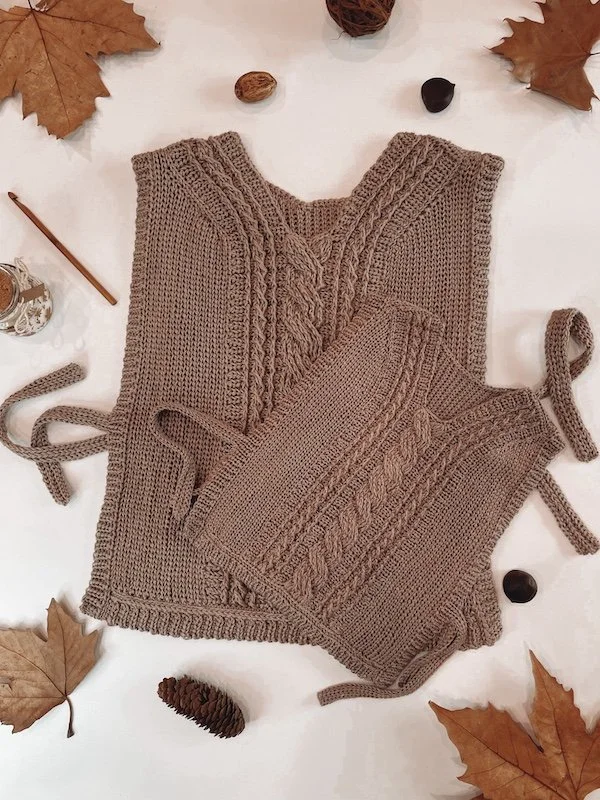 Dahila Twisted Vest — yarnS